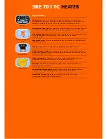 Preview for 2 page of Webber SRE 701 TC (Danish) Datasheet