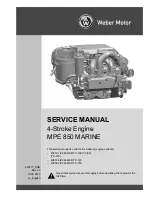 Предварительный просмотр 1 страницы Weber Motor MPE 850 Service Manual