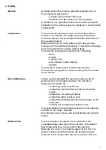 Предварительный просмотр 7 страницы Weber mt 0101002 Operating And Maintenance Manual