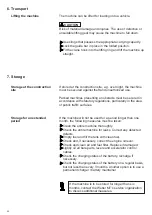 Preview for 22 page of Weber mt 0116538 Operating And Maintenance Manual