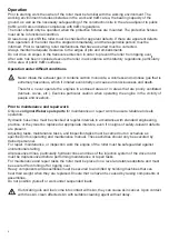 Предварительный просмотр 6 страницы Weber mt 0140302 Operating And Maintenance Manual