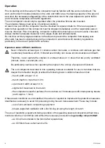 Предварительный просмотр 6 страницы Weber mt CR 3-II Hd Operating And Maintenance Manual