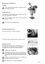 Предварительный просмотр 12 страницы Weber mt SRX 750 D Series Operating And Maintenance Manual