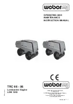 Weber mt TRC 66 Operating And Maintenance Instruction Manual preview