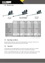 Preview for 22 page of Weber Rescue Systems E-FORCE2 Operating Instructions Manual