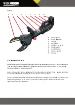 Preview for 24 page of Weber Rescue Systems E-FORCE2 Operating Instructions Manual