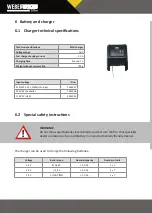 Preview for 42 page of Weber Rescue Systems E-FORCE2 Operating Instructions Manual