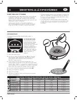 Preview for 12 page of Weber 1481004 Owner'S Manual