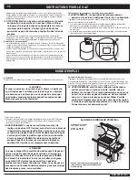 Preview for 32 page of Weber E-210/310 Owner'S Manual