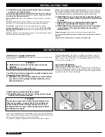 Предварительный просмотр 7 страницы Weber E -210 Owner'S Manual