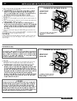 Предварительный просмотр 22 страницы Weber E -210 Owner'S Manual