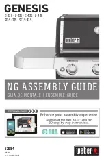 Weber E-335 Assembly Manual предпросмотр