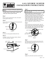 Preview for 1 page of Weber Gas Catcher Installation Instructions