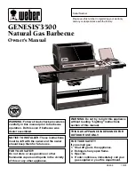 Preview for 1 page of Weber Genesis 3500 Owner'S Manual