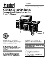 Weber Genesis 5000 LP Owner'S Manual предпросмотр