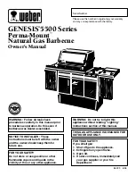 Предварительный просмотр 1 страницы Weber Genesis 5500 NG Owner'S Manual