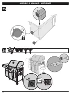 Preview for 22 page of Weber GENESIS 56733 Assembly Manual