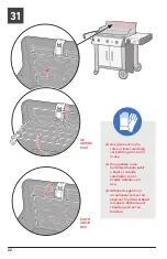 Предварительный просмотр 22 страницы Weber Genesis II CSE-315 Assembly Manual