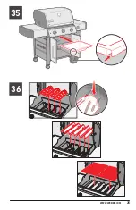 Предварительный просмотр 25 страницы Weber Genesis II CSE-315 Assembly Manual