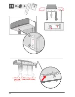 Предварительный просмотр 22 страницы Weber Genesis II E-315 GBS Assembly Manual