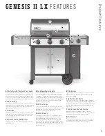 Preview for 5 page of Weber Genesis II LX CSE-340 Owner'S Manual