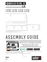 Weber genesis II LX E-240 GBS Assembly Manual preview