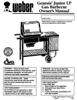 Weber Genesis Jr LP Owner'S Manual preview