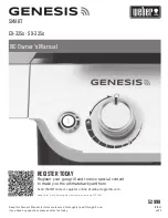 Weber Genesis SMART EX-325s Owner'S Manual preview