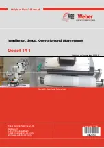 Предварительный просмотр 1 страницы Weber Geset 141 Original User Manual