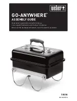 Weber GO-ANYWHERE 58206 Assembly Manual предпросмотр