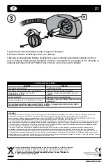 Предварительный просмотр 21 страницы Weber Grill Out 178759 User Manual