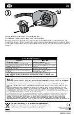 Предварительный просмотр 27 страницы Weber Grill Out 178759 User Manual