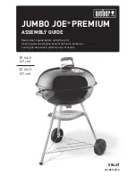 Предварительный просмотр 1 страницы Weber JUMBO JOE PREMIUM Assembly Manual