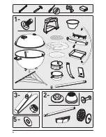 Предварительный просмотр 4 страницы Weber MASTER-TOUCH 57861 Assembly Manual