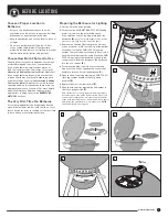 Предварительный просмотр 7 страницы Weber Master-Touch Premium E-5770 Owner'S Manual