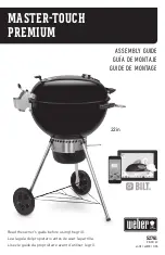 Weber MASTER-TOUCH PREMIUM Assembly Manual preview