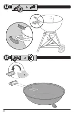 Preview for 12 page of Weber MASTER-TOUCH PREMIUM Assembly Manual