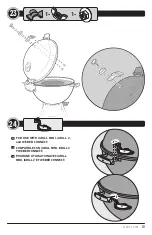 Preview for 19 page of Weber MASTER-TOUCH PREMIUM Assembly Manual