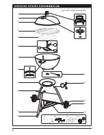 Предварительный просмотр 2 страницы Weber One-Touch Original 57 cm Owner'S Manual