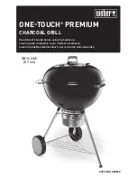 Weber one-touch premium Owner'S Manual предпросмотр