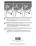 Предварительный просмотр 16 страницы Weber ORIGINAL KETTLE 57880 Assembly Manual