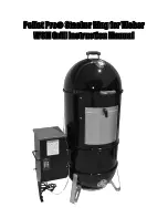 Preview for 1 page of Weber Pellet Pro Stacker Ring Instruction Manual