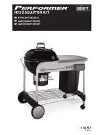 Preview for 1 page of Weber Performer 8481 Manual