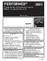 Preview for 167 page of Weber Performer 88991 Owner'S Manual