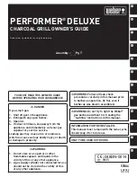 Weber performer deluxe Owner'S Manual preview