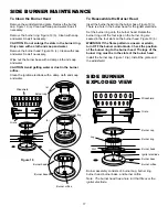 Предварительный просмотр 17 страницы Weber Platinum 2200 Operating Manual