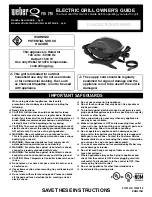 Предварительный просмотр 1 страницы Weber Q 140 Owner'S Manual