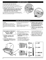 Предварительный просмотр 8 страницы Weber Q 140 Owner'S Manual