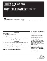 Preview for 1 page of Weber Q 300 Series Owner'S Manual