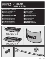 Preview for 1 page of Weber Q-Stand Assembly Instructions Manual